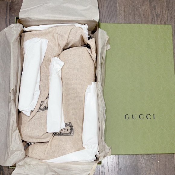 Gucci Horsebit Trip Lug Platform Heel Knee High Waterproof Rain Boot Black EU 37 - Picture 14 of 16